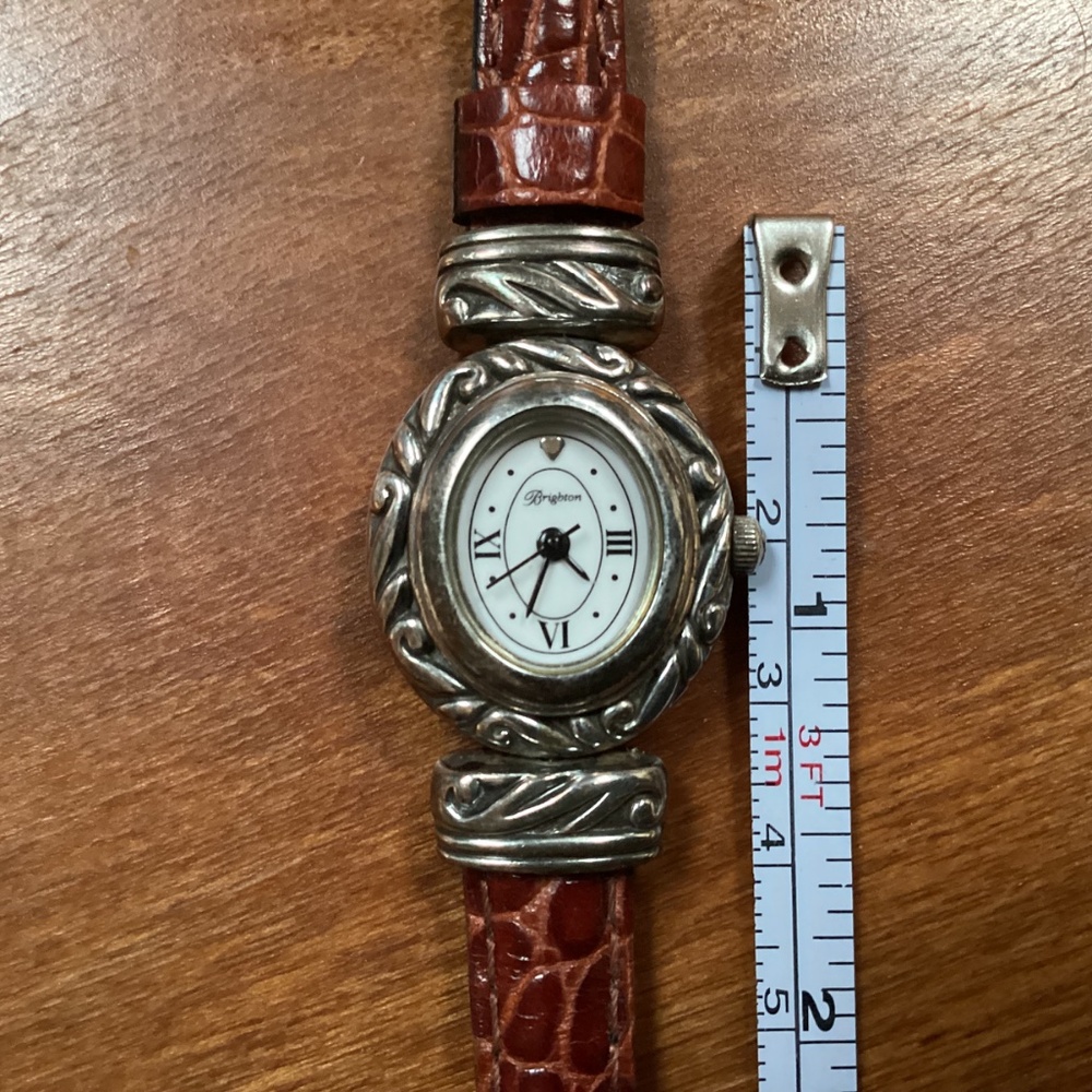 Brighton Paris Silver-tone Women’s Watch With Rotating Band/Strap - Picture 9 of 10